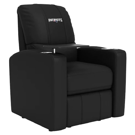 Stealth Power Plus Recliner With New England Patriots Secondary Logo